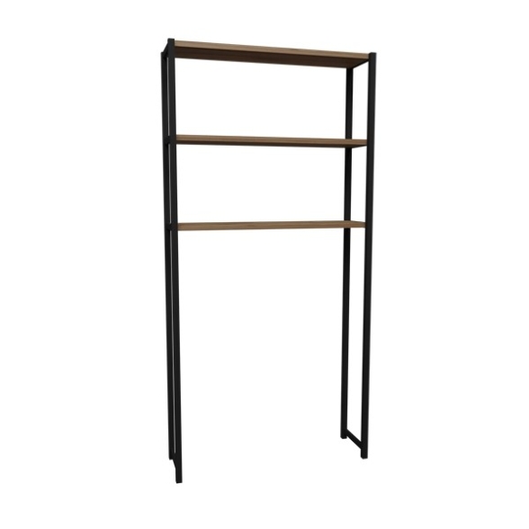 Mobile Coprilavatrice Industrial 70x21x150 Con 3 Ripiani Ida Rovere