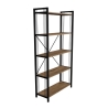 Libreria 5 Ripiani Stile Industrial 88x34x180 Derek Rovere