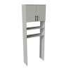 Mobile Coprilavatrice 2 Ante 2 Vani 65x27x185 Window Bianco