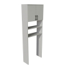 Mobile Coprilavatrice 2 Ante 2 Vani 65x27x185 Window Bianco