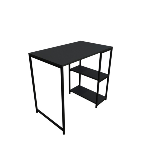 Mobile Coprilavatrice 100x60x90 Con Ripiani Laterali Ida Antracite