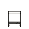 Carrello Portavivande Stile Industrial 60x34x76 Will Antracite