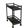 Carrello Portavivande Stile Industrial 60x34x76 Will Antracite
