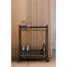 Carrello Portavivande Stile Industrial 60x34x76 Will Antracite