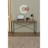 Scrivania Stile Industrial Ferro E Legno 120x60x73 Adam Rovere