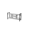 Mobile Porta TV Industrial 120x35x60 Con Vani A Giorno Cult Bianco