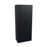 Armadio Guardaroba 74x45x182 Con Barra Appendiabiti Brando Antracite