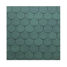 Tegola bituminosa Tegola canadese Premium Traditional 3,05 mq 2111030001073 verde sfumato