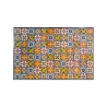 Set Tavolo Maioliche Rettangolare 120x80 Con 4 Sedie Pieghevoli Kos