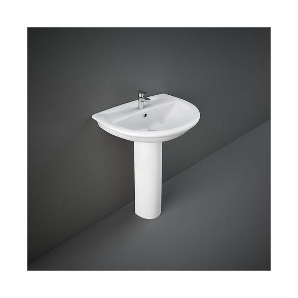 Lavabo 485 x 600 mm con colonna o semicolonna Karla RAK Ceramics KAWB00004