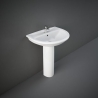 Lavabo 485 x 600 mm con colonna o semicolonna Karla RAK Ceramics KAWB00004