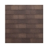Tegola bituminosa Tegola canadese Premium Rectangular 3,05 mq 2101030001020  marron sfumato