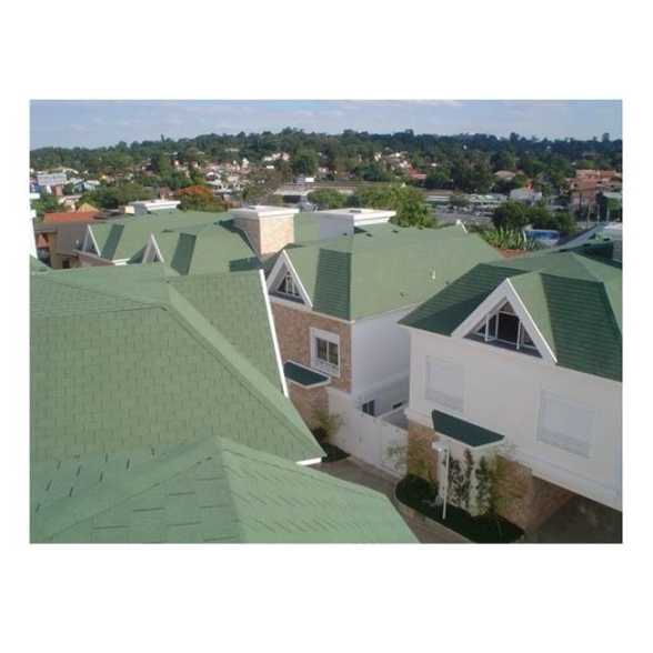 Tegola bituminosa Tegola canadese Premium Rectangular 3,05 mq 2101030001070  verde sfumato