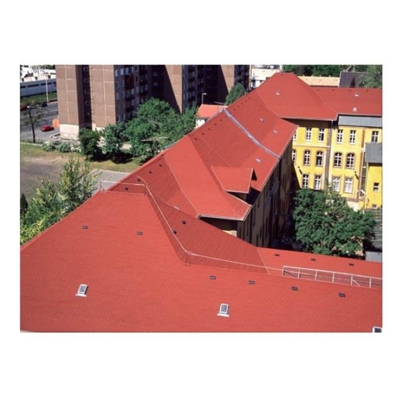 Tegola bituminosa Tegola canadese Premium Rectangular 3,05 mq 2101030001001  rosso unito