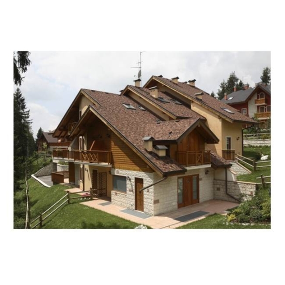 Tegola bituminosa Tegola canadese Master 2 mq 2255010001129 legno scandola