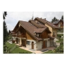 Tegola bituminosa Tegola canadese Master 2 mq 2255010001129 legno scandola