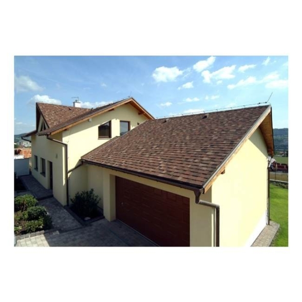 Tegola bituminosa Tegola canadese Master 2 mq 2255010001129 legno scandola
