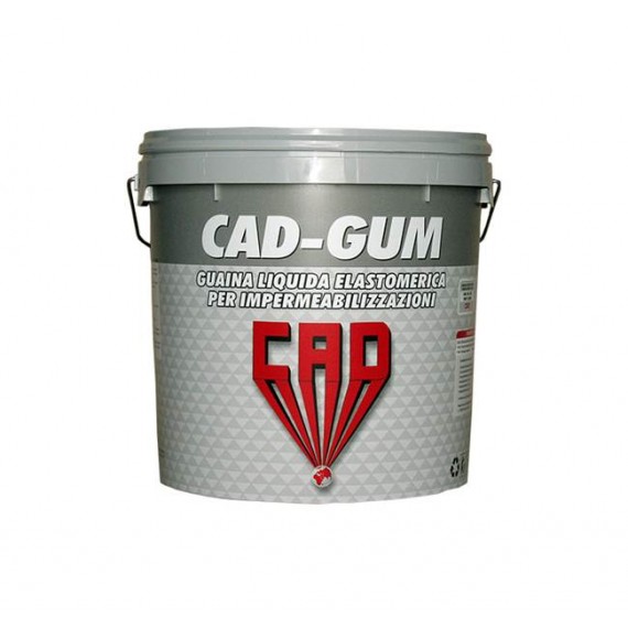 Cad Gum 20 kg grigio Guaina liquida per impermeabilizzazioni