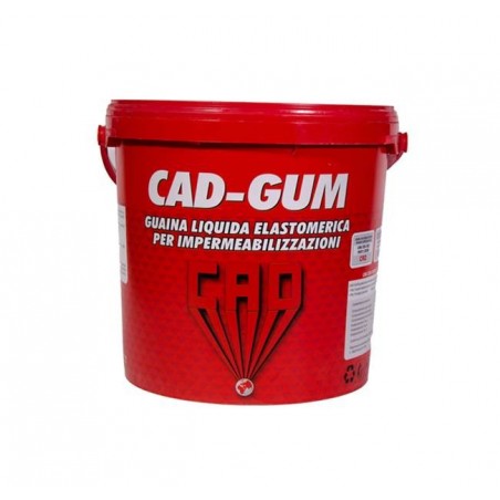 Cad Gum 5 kg rosso Guaina liquida per impermeabilizzazioni