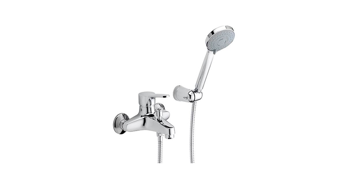 Miscelatore vasca doccia duplex Effepi serie Pinto 22008 CR