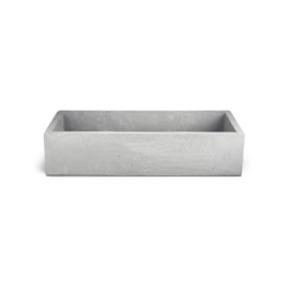 Lavello Da Giardino Acquaio In Cemento Moderno 70x35x16 Madrid XL Grigio