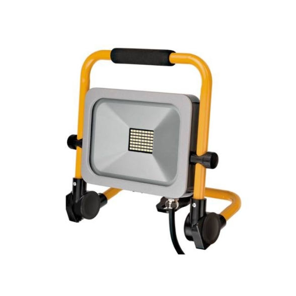 Faro LED Slim Portatile Da Cantiere Orientabile 30 W IP54 Brennenstuhl Classe A