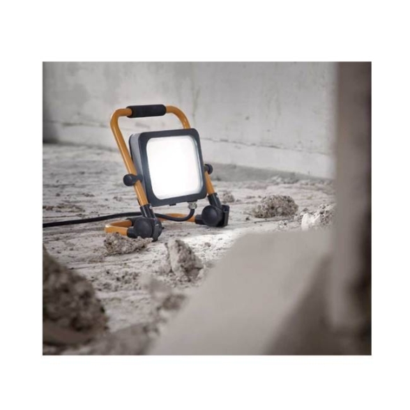 Faro LED Slim Portatile Da Cantiere Orientabile 30 W IP54 Brennenstuhl Classe A+
