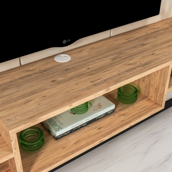 Mobile TV Sospeso 155x30x23 Con Vani A Giorno Lorenza Rovere