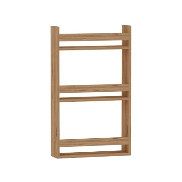 Mensola Sospesa Portariviste 3 Ripiani 54x14x90 Mara Rovere