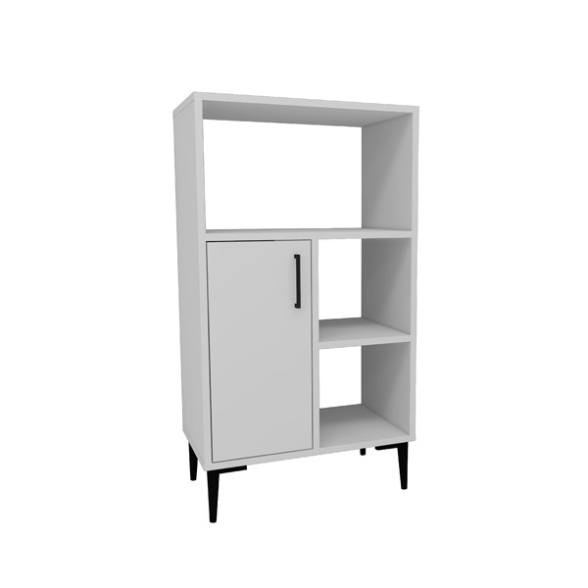 Mobile Da Cucina Multifunzione Dispensa 60x35x109 Kion Bianco
