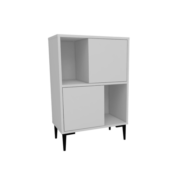 Mobile Da Cucina Multiuso Dispensa 60x35x90 Nikla Bianco