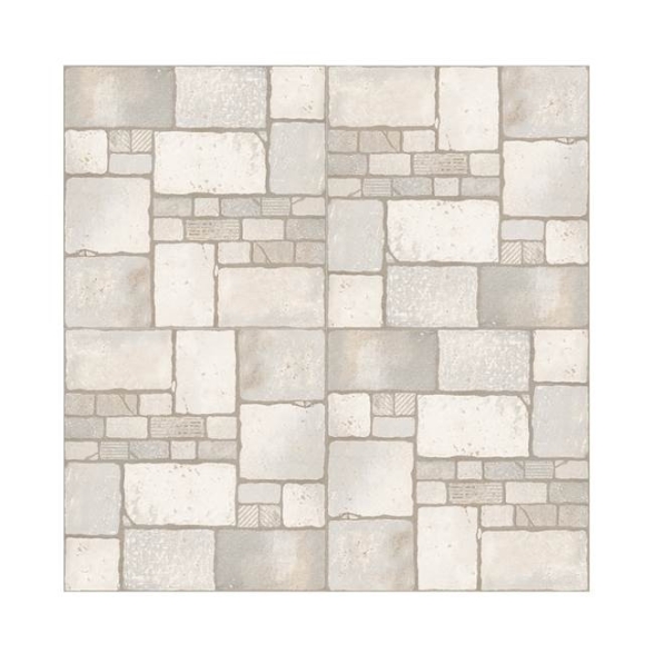Grès porcellanato 34 x 34 cm effetto pietra Corte Beige Ceramiche San Nicola