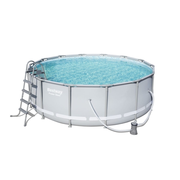 Piscina fuori terra rotonda ø 4,27x1,22 mt con pompa Bestway