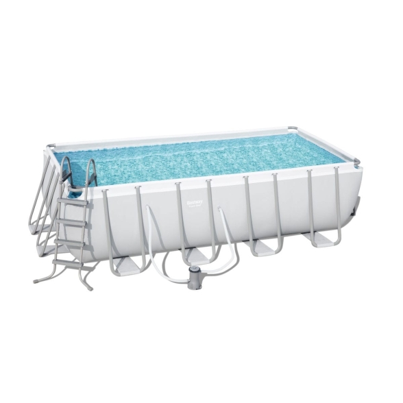 Piscina fuori terra rettangolare 4,88x2,44x1,22 mt con pompa Bestway