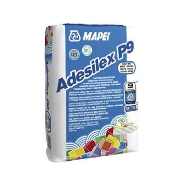 Adesilex P9 25 kg grigio Mapei 006125 Colla in polvere per ceramiche e materiale lapideo