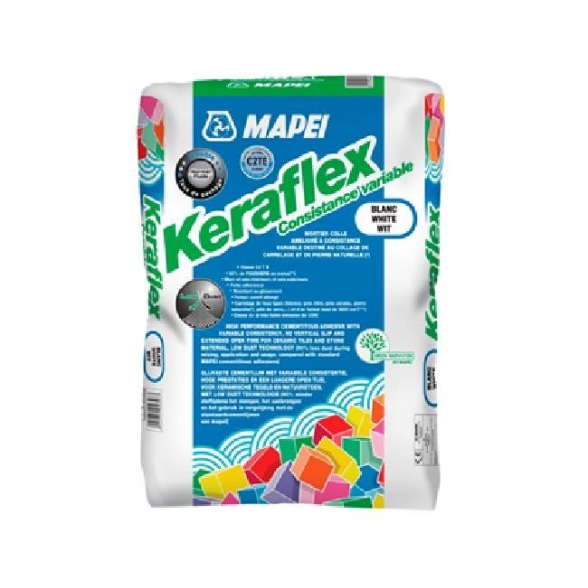 Keraflex 25 kg bianco Mapei 119525 Colla in polvere per ceramiche e  materiale lapideo