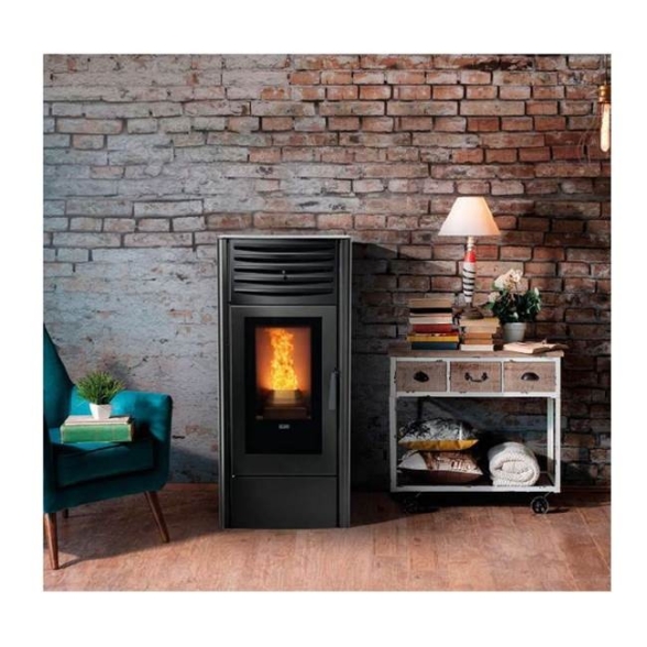 Klover Dea Eco 8 avorio Stufa ad aria a pellet 6,8 kW