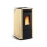 Stufa a pellet ventilata 6,5 kW La Nordica Extraflame mod. Ketty Evo pergamena