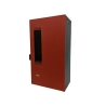 Stufa a pellet ad aria 5 kW ventilazione frontale Mini King 5 bordeaux