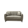 Divano 2 Posti Clic-Clac 149x78x78 Delhi Mina 07 Tortora