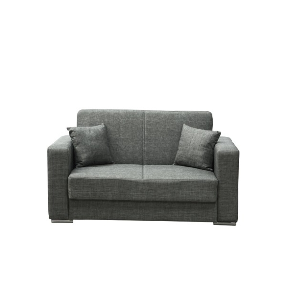 Divano 2 Posti Clic-Clac 159x84x82 Futuro Mina 11 Grigio
