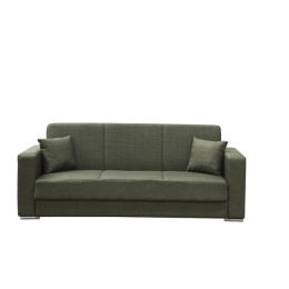 Divano Prontoletto 220x84x82 Cm 3 Posti Futuro Mina 19 Verde Oliva