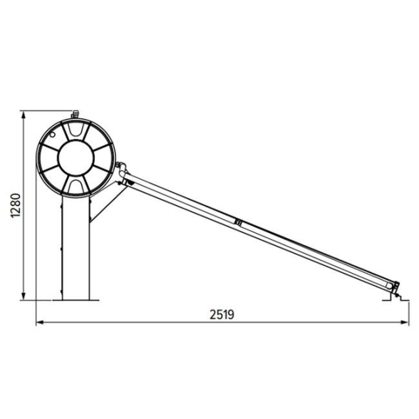 Sistema solare Kairos Thermo CF-2 200-1 Ariston circolazione naturale 3022281