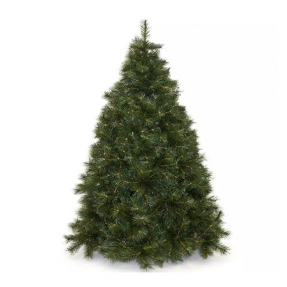 Albero Di Natale Artificiale Verde Altezza 180 cm con 1034 rami