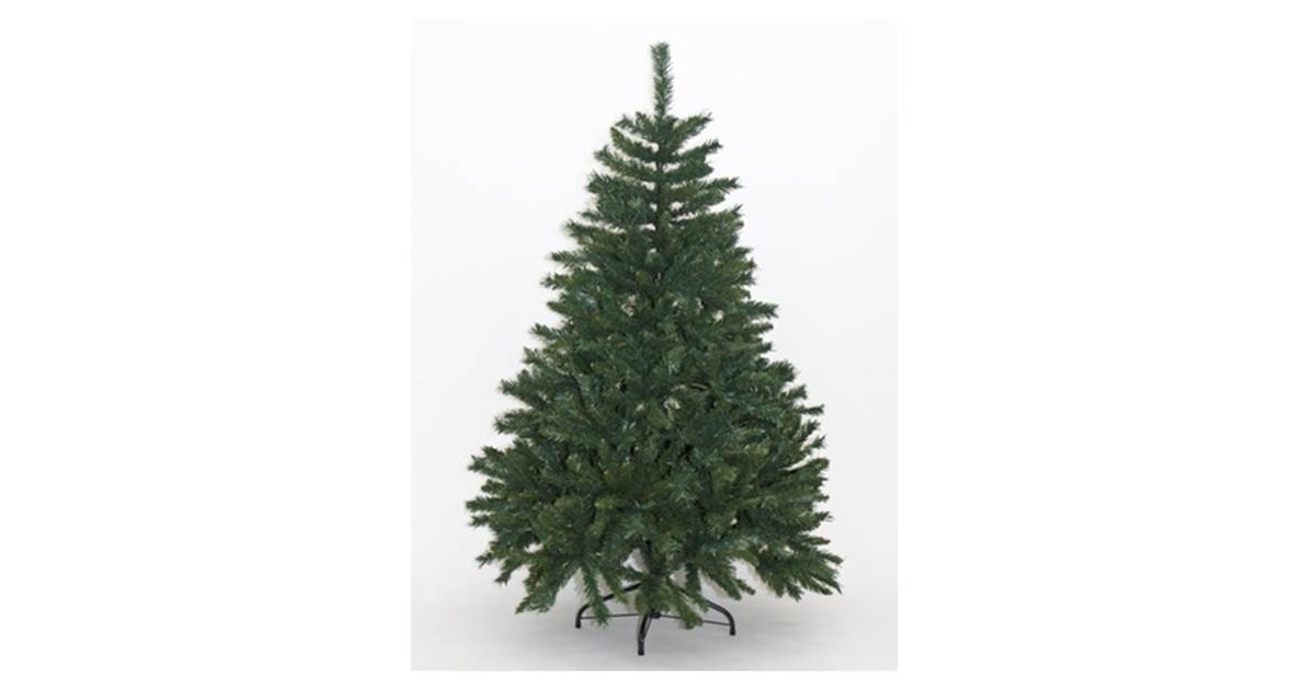 Albero di Natale Artificiale Verde Altezza 150 cm con 663 rami