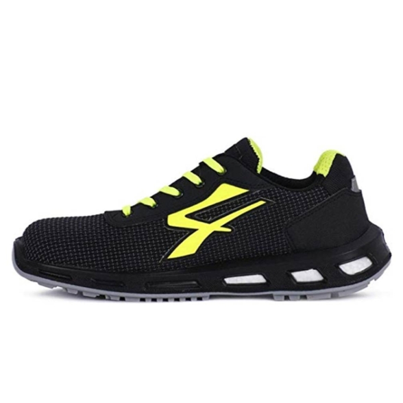 Scarpe antinfortunistiche U Power Prime S3 CI SRC ESD nero/giallo