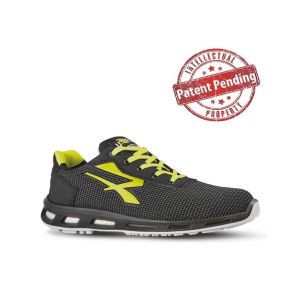 Scarpe antinfortunistiche U Power Prime S3 CI SRC ESD nero/giallo