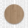 Isola Centrale Cucina 160 Cm Con Ante E Ripiani Dorian Rovere