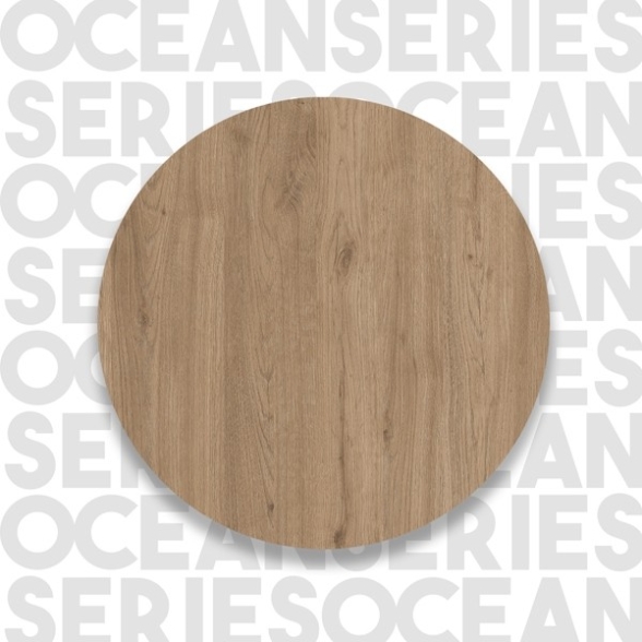 Tavolino Laterale Per Divano Da Salotto 60x25x60 Ocean Effetto Legno