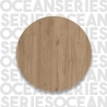 Tavolino Laterale Per Divano Da Salotto 60x25x60 Ocean Effetto Legno